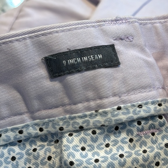 Bonobos | Washed Stretch Chino Shorts in Lavender Size 35 Waist - Picture 10 of 12